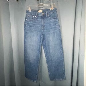Madewell Petite wide leg jeans